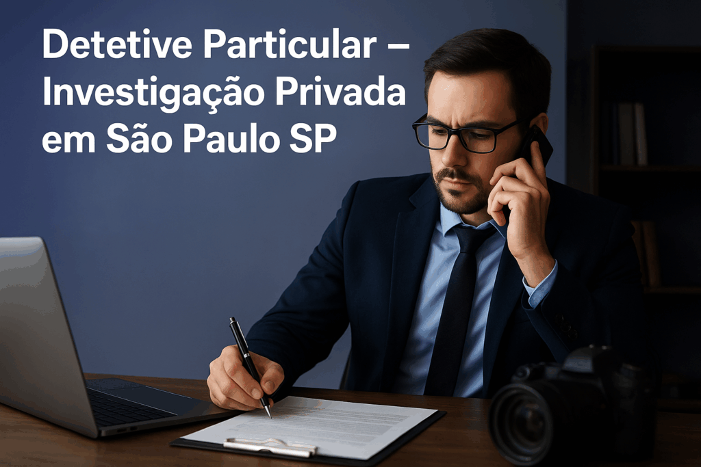 Detetive Particular – Investigação Privada em São Paulo SP